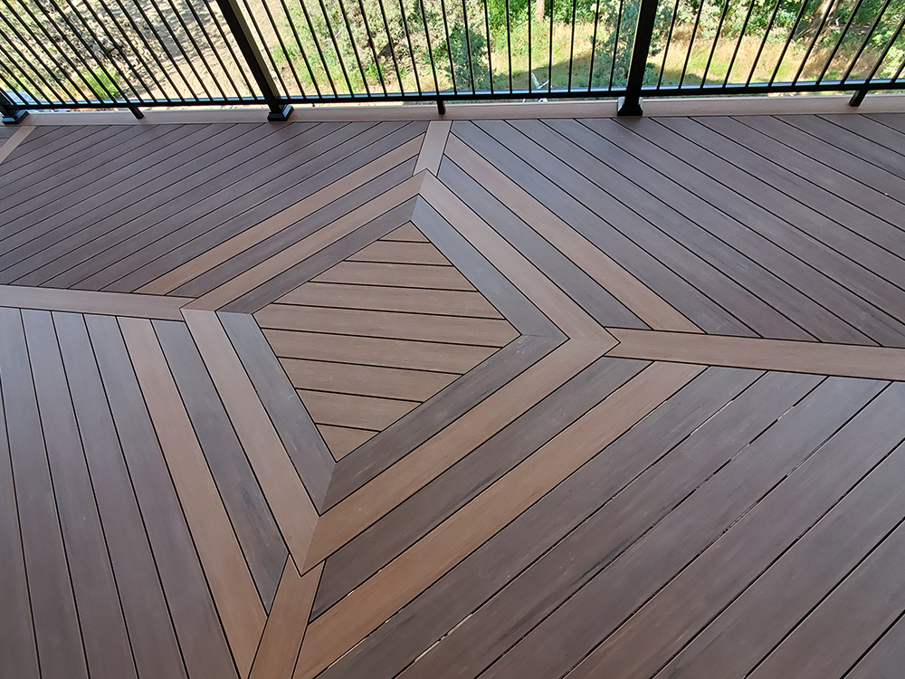 building a custom deck outdoor decking design